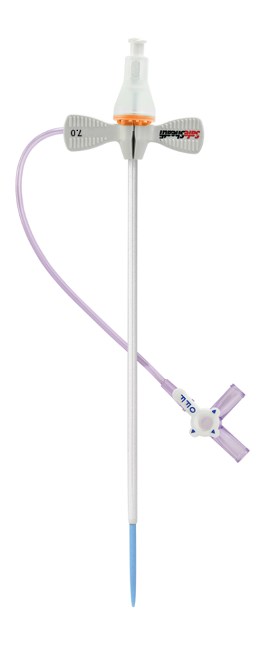 Adelante® SafeSheath® II - hemostatic peel-away introducer